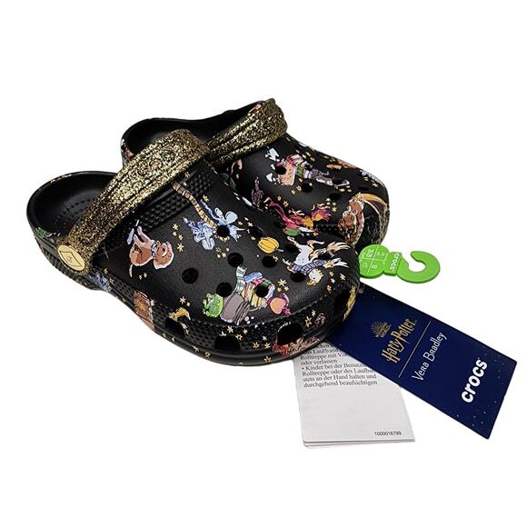 Crocs Harry Potter Vera Bradley Unisex Clogs Size 11 NWT - Picture 1 of 10